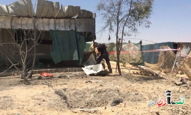 مصرع مواطن عربي (32 عاما) من النقب وإصابة 4 آخرين في سقوط صاروخ وإصابة جنديين في غزة